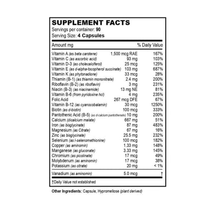 Multi-Plus Bariatric Supplement for Gastric Bypass Patients
