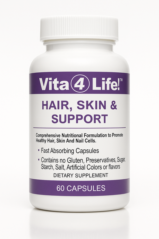 Biotin Supplements & Vitamins for Hair Skin & Nails