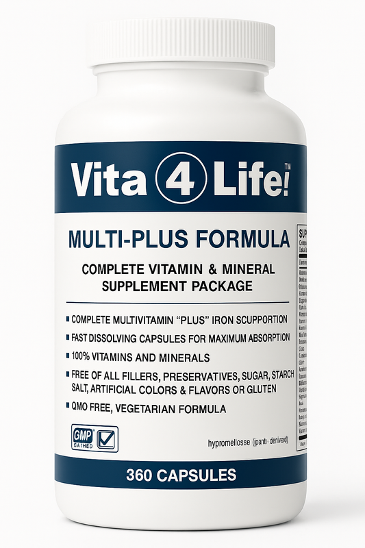 Multi-Plus Bariatric Supplement for Gastric Bypass Patients