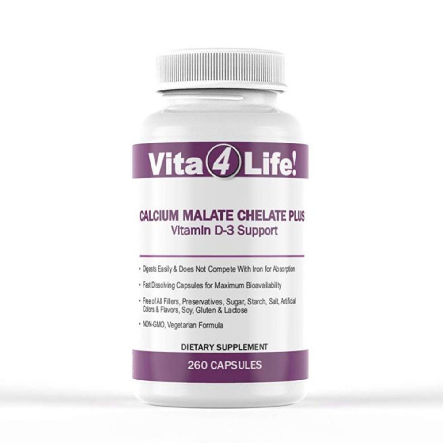Calcium Malate Chelate Bariatric Supplement Capsules