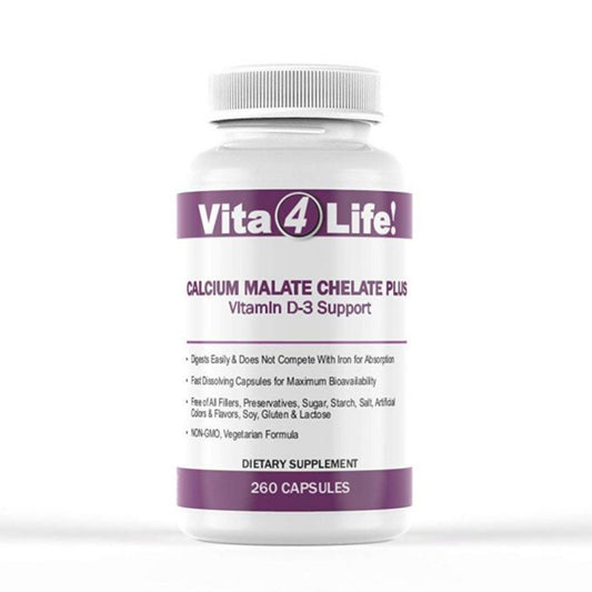 Calcium Malate Chelate Bariatric Supplement Capsules