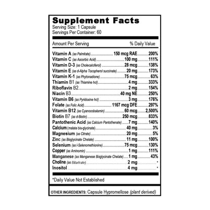 Bariatric Vitamins: ADEK Support (NO IRON)