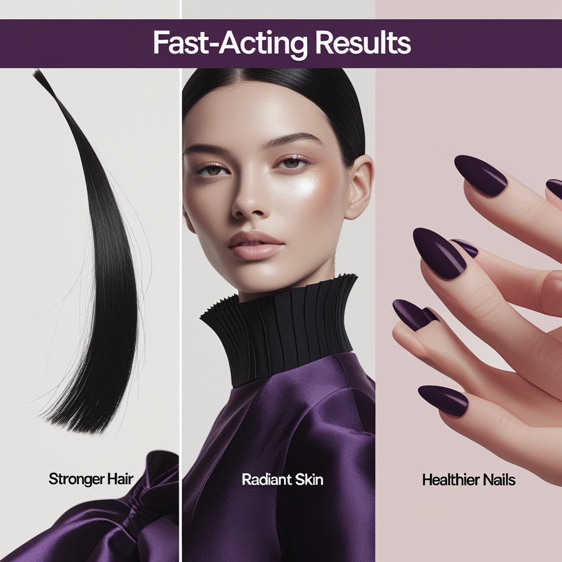 Biotin Supplements & Vitamins for Hair Skin & Nails