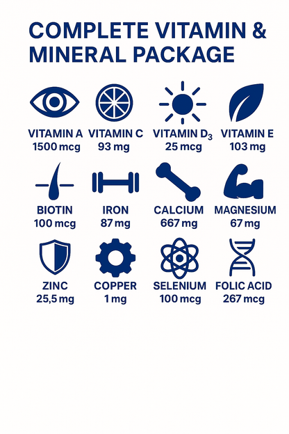 Multi-Plus Bariatric Supplement for Gastric Bypass Patients