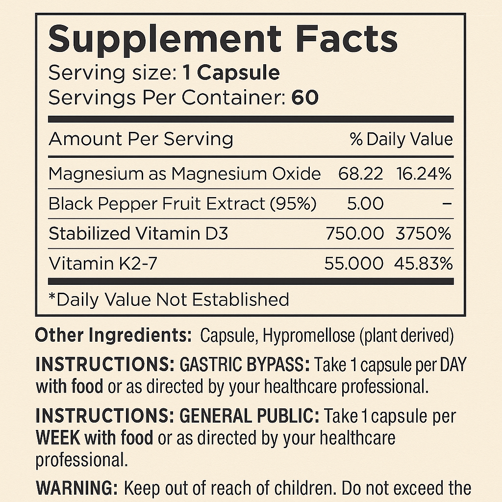 Vita4Life! Vitamin D-3 Support